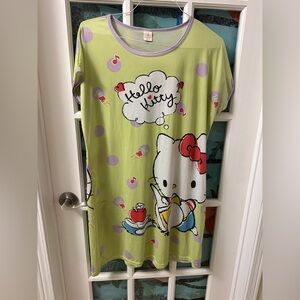 Hello Kitty Green Pajamas for Kids
